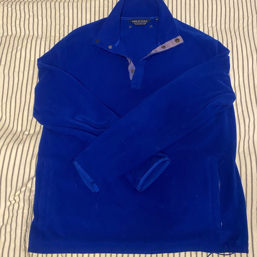 Men’s Medium Blue Polo / Ralph Lauren Sweater - Exclusive of Decoration